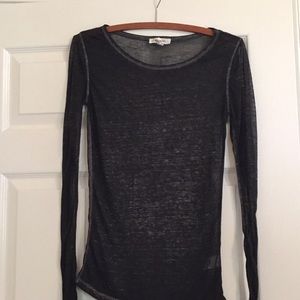Aeropostale Sheer Long Sleeve Shirt